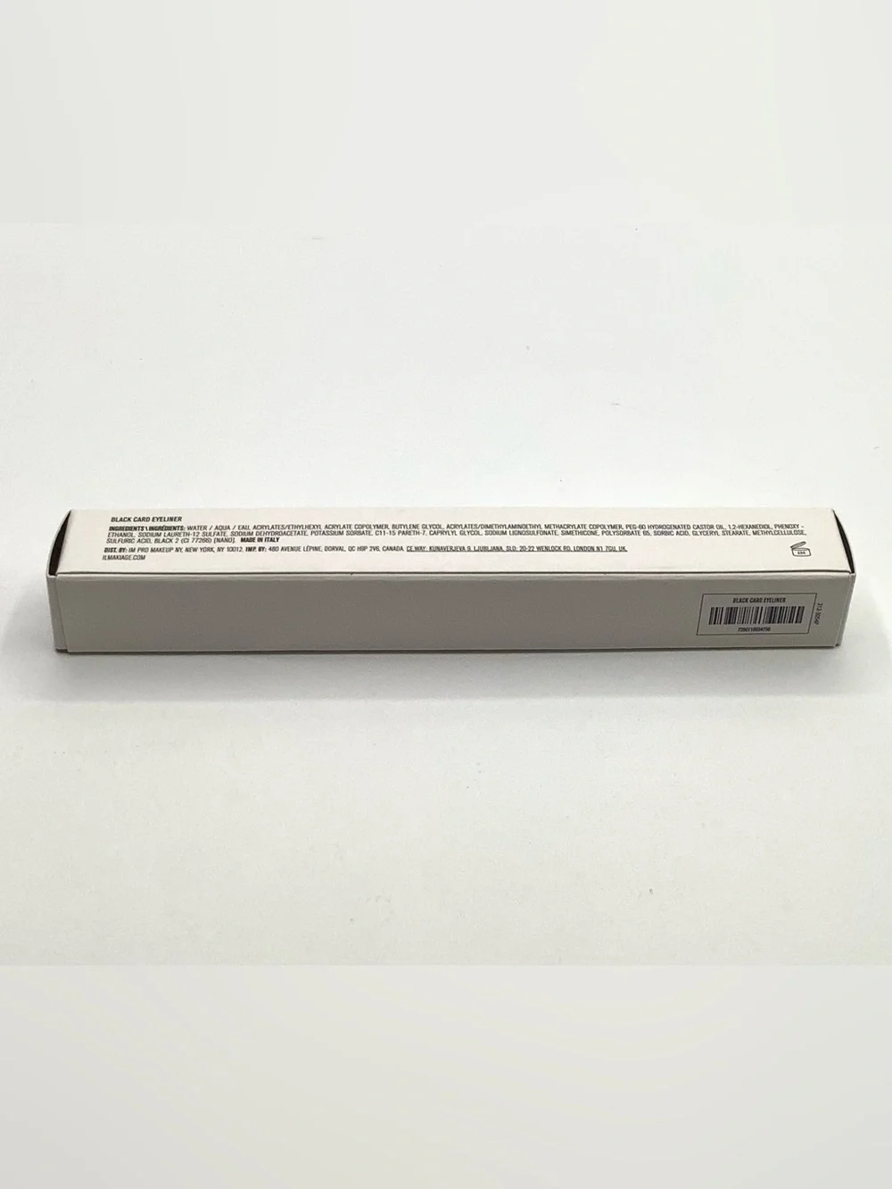 IL MAKIAGE Waterproof Liquid Eyeliner in Black Card - NWT
